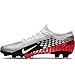 Nike Men's Vapor 13 PRO NJR FG Soccer Cleats (Chrome/Black-Red Orbit)