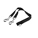 SBParts Cute Pet Leashes, Pet Leashes 2 Way Double Two Dogs Pet Coupler Leash Lead-Black