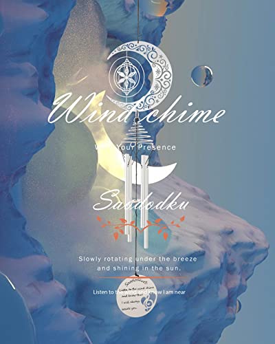 20 Inch Memorial Wind Chimes for Loss of Loved One, Sympathy Wind Chimes of Moon and Star, Memorial Gifts, Unique Gratitude Gifts/Appreciation Gifts/Thank You Gifts for Family/Friends/Colleagues