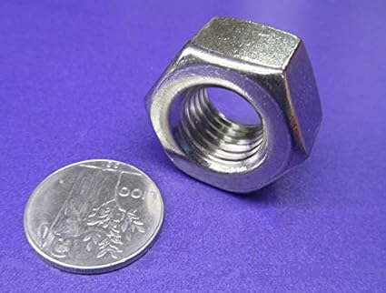316 Stainless Steel Extra Wide Hex Nuts Rh 34 10 Thread 316 Stainless Steel Extra Wide Hex Nuts Rh 34 10 Thread