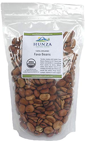 Organic Fava Beans - 2lbs (Hunza)