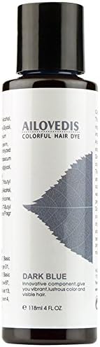 AILOVEDIS Perfessional Semi Permanent Tint Hair Colour Dye Colorants Sensation Dark Blue