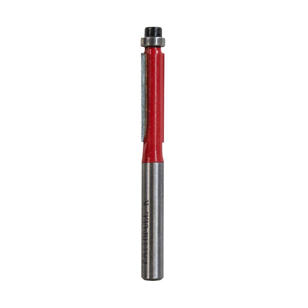 Faithfull FAIRB72 Router Bit TC Mini Trim 1/4in 6.3mm x 25.4mm