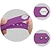moreFit Slim Band, Adjustable Replacement Strap Slim Smart Wristbands, Purple