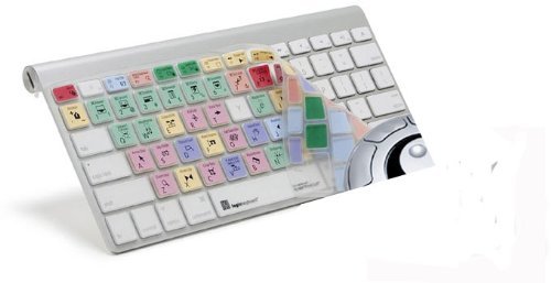 LogicKeyboard Mac Apple Final Cut Pro Keyboard Cover - For Simpler and Faster Post-Production Facilities, Professional Video Editing...Compatible with Apple Ultra Thin Alu Keyboard - LS-FCP-MBUC-US