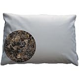 Beans72 Organic Buckwheat Pillow - Japanese Size (14 inches x 20 inches)