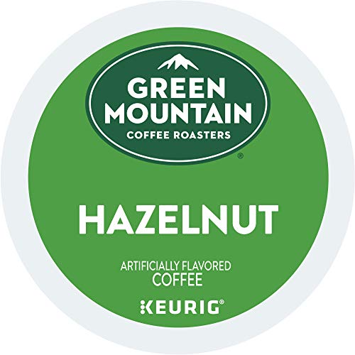 GREEN MOUNTAIN COFFEE ROASTERS HAZELNUT KEURIG SINGLE-SERVE K-CUP PODS, LIGHT ROAST COFFEE, 32 COUNT