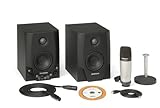 Samson Studio GT Pro Active Studio Monitors with C01 Condenser Microphone