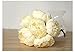Meiliy 6 Pcs Artificial Damask Rose Flower Peony Bouquet Bride Bridesmaid Holding Flowers For Home Hotel Office Wedding Party Garden Craft Art Decor, Champagne