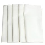 6 Pcs Baby Newborn Infant Handkerchief Cotton Bath Wash Cloths Bibs Towels, 100% Cotton