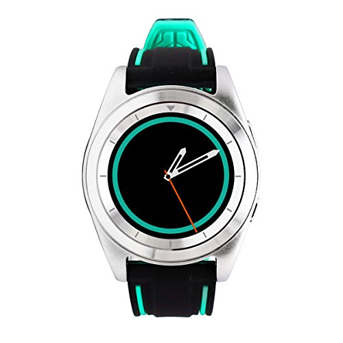 NO.1 G6 - Bluetooth Smart Watch Heart Rate Smartwatch ( Heart Rate Monitor, Pedometer, Sleep Monitor, Notifications, Sedentary Reminder, Search Device & Anti-lost for ios Android )