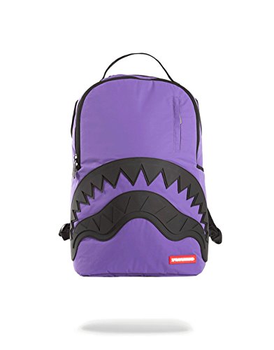 Sprayground- 3M Purple Black Rubber Shark backpack