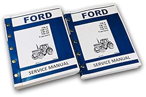 AGPUBS Service Manual for Ford Tw-5 Tw-15 Tw-25 Tw-35 Tractor Repair Shop Technical