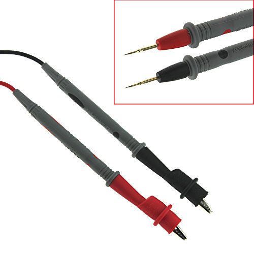 huanban072 Probe Test Lead with Alligator Clips Clamp Cable Digital Multimeter Test + 1000V 20A Test Lead