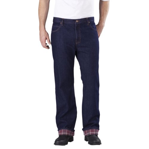 Flannel Lined Work Jeans 