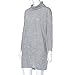 Women Winter Long Sleeve Sweater Casual Blouse Dress - Ship By EUB