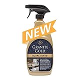 Granite Gold GG0069 Quartz Brite Spray Deeps Cleans and Polishes Quartz Surfaces, 24 Ounce