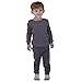 Arctic Pole Baby-Boys Thermal Underwear Set 18 Months Charcoal