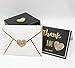 Mybbshower Gold Glitter Heart Stickers Engagement Party Wedding Invitation Decoration Envelope Seals Pack of 200
