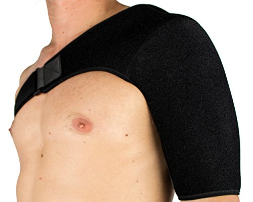 Shoulder Brace - Rotator Cuff Support for Injury Prevention, Dislocated AC Joint, Labrum Tear, Frozen Shoulder Pain, Sprain, Soreness, Bursitis, Tendinitis - 3 Sizes by Start Smart (XL)