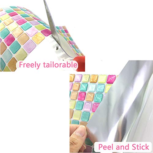 Yoillione 3D Effect Peel and Stick Wall Tiles for Kitchen and Bathroom