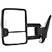 SCITOO Towing Mirrors Compatible fit for 2007-2014 for Chevy for GMC for Silverado for Suburban Towing Door Side Mirrors Pair Set Mirrors 07-14 Power Heated Signal