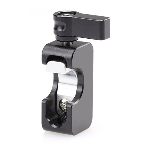 Smallrig Quick Release Rail Clamp Single 15mm Rod Clamp Railblock with 1/4"20 Threads, Wingnut