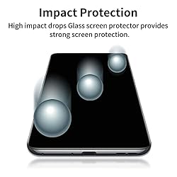 iCsapr 4 Pack Glass Screen Protector Compatible for