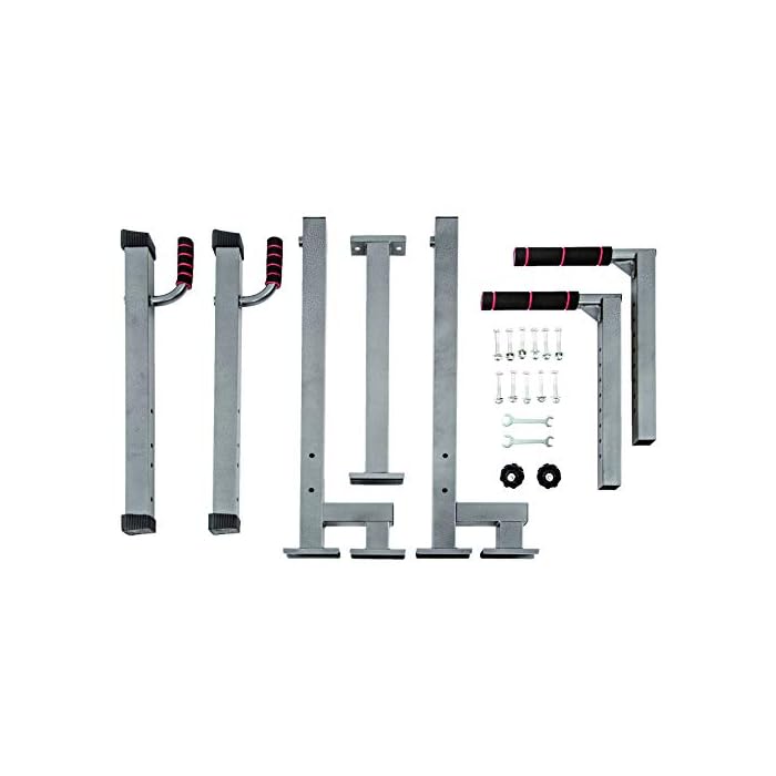 BalanceFrom MultiFunction Dip Stand Dip Station Dip bar with Improved