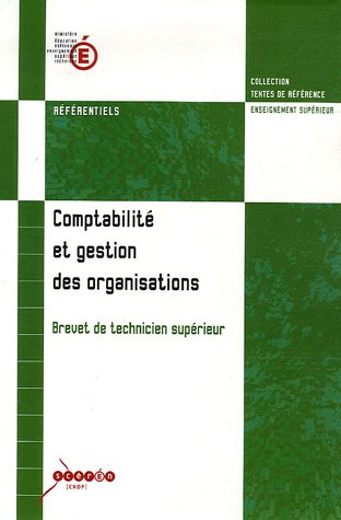 Brevet de technicien supérieur, Comptabilité et gestion des organisations