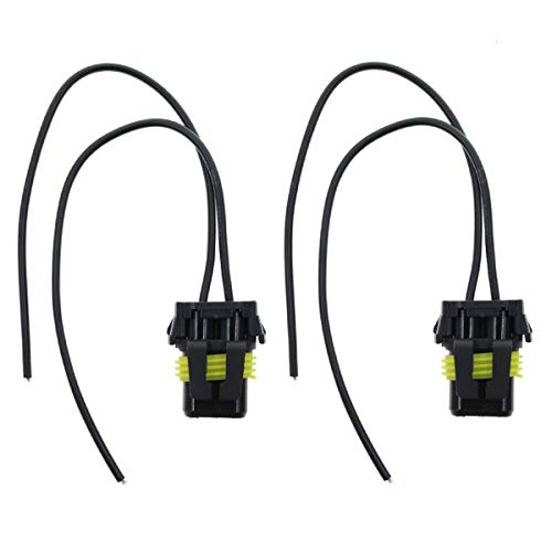 image for MOTOALL Adapter Socket Connector Wiring Harness Female Plug Pigtail Wi