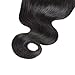 DMS Body Wave Human Hair Lace Closure 4x4 Free Part Swiss Lace Closure 12A Brazilian Virgin Hair Top (12 Inch)