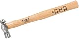 Silverline 8 oz Ball Pein Hammer Hickory Shaft Forged Steel Polished Face HA15B view 5