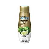 SodaStream Sparkling Gourmet Lime Basil Syrup, 14.8 Fluid Ounce