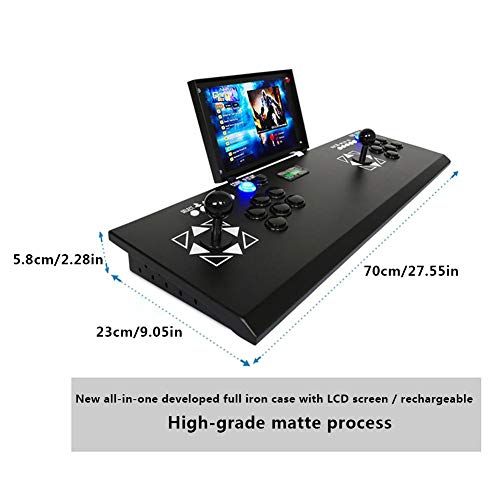 Pandora S Game Box Arcade 3D Game Two Player 10 inch Screen Game Console Rechargeable 2297 2 in 1 - Thumbnail 7