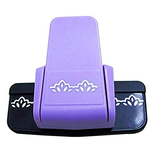 DierCosy New Fancy Border Punch Flower Design Embossing Punch Scrapbook Handmade Edge Equipment DIY Paper Cutter Handmade Craft Gift Household Products