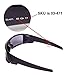 Walleva Titanium Mirror Coated Polarized Replacement Lenses for Oakley Gascan Sunglasses