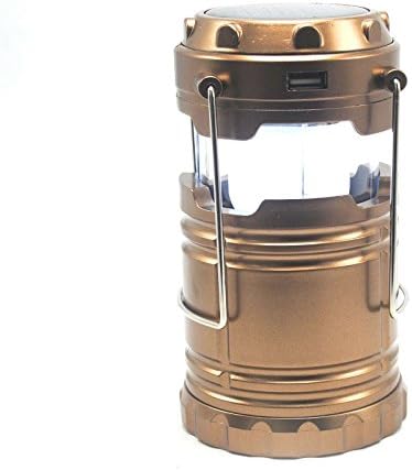 Telescopic Solar Chargable Camping Lights Outdoor Portable Emergency LED Lantern