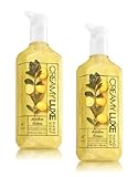 Bath and Body Works 2 Pack Kitchen Lemon Creamy Luxe Hand Soap 8 Ounce