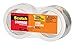 Scotch Long Lasting Storage Packing Tape, Clear, Storage Tape Withstands Extreme Temperatures, 1.88 in x 54.6 yd, 2 Rolls
