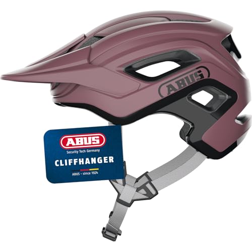 ABUS Cliffhanger MTB-Fahrradhelm, Blush red, L