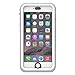 Waterproof case for iPhone 6 Plus, Shock Proof, Drop Proof by Catalyst for iPhone 6+ with High Touch Sensitivity ID (White & Mist Gray)