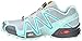 Salomon Women's Speedcross 3-W, Light Onix/Topaz Blue/Dark Cloud, 8 M US
