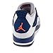 Jordan 4 Retro Gg Big Kids Style, White/Hyper Orange/Deep Blue, 7