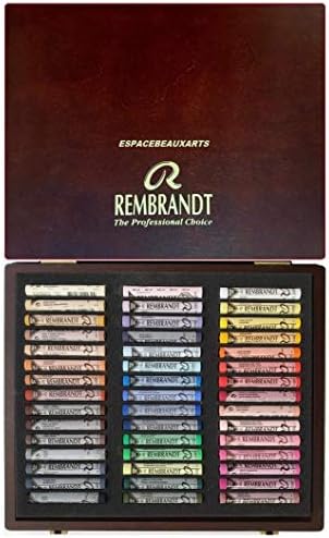 Set profesional pasteles suaves Rembrandt 45 pcs. Selección GENERAL: Amazon.es: Hogar