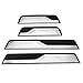 Boyiya Fashion 4PCS Stainless Steel Door Sill Trim Protectors Guard For Honda CRV 2017/2018