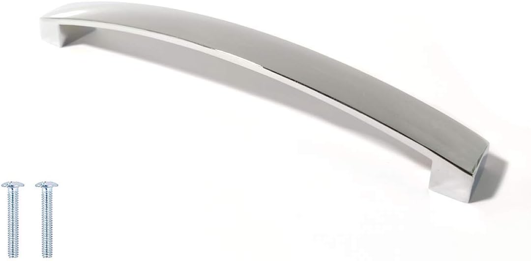 Brushed, Polished Chrome or Matt Black Kitchen Bathroom Door