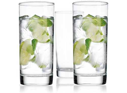 Studio silversmiths 7 piece set of six 9 ounce highball…