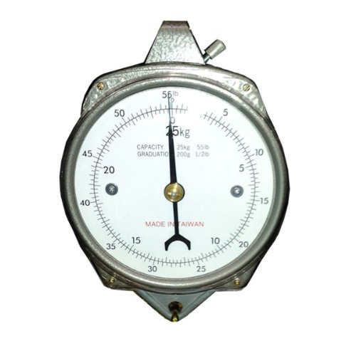 Zenport Accuzen Hanging Mechanical Dial Scale, 50-Pound