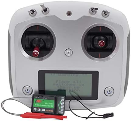 Chenguld-Toy FS-I6S FS I6S Flysky 10CH 2.4G RC Quadcopter Transmitter Controller Set with Receiver FS-iA6B or FS-IA10B Aricraft Helicopter with IA10B